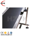 HZPK automated high quality small industrial assembly line shoes food flat pu pvc rubber belt conveyor system machine